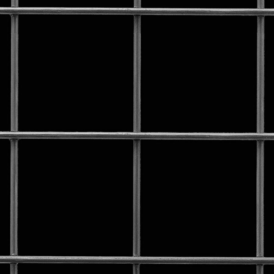 McNICHOLS® Wire Mesh Square, Carbon Steel, Cold Rolled, Welded - Trimmed, 2" x 2" Mesh (Square), 1.8800" x 1.8800" Opening (Square), 0.120" Thick (11 Gauge) Wire Diameter, 88% Open Area