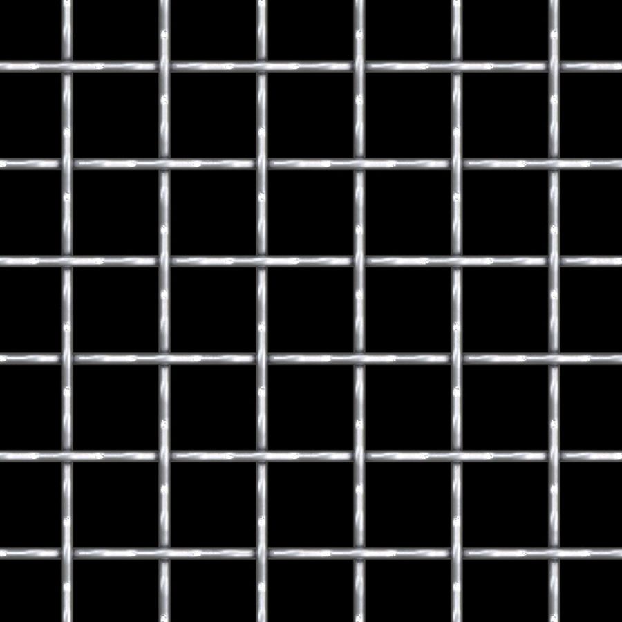 McNICHOLS® Wire Mesh Square, Aluminum, Alloy 1350-H19, Woven - Intercrimp Weave, I3I3 Crimp Style, 1 x 1 (1" x 1") Mesh (Square), 0.8800" x 0.8800" Opening (Square), 0.120" Thick (11 Gauge) Wire Diameter, 77% Open Area McNICHOLS® Wire Mesh Square, Aluminum, Alloy 1350-H19, Woven - Intercrimp Weave, I3I3 Crimp Style, 1 x 1 (1" x 1") Mesh (Square), 0.8800" x 0.8800" Opening (Square), 0.120" Thick (11 Gauge) Wire Diameter, 77% Open Area