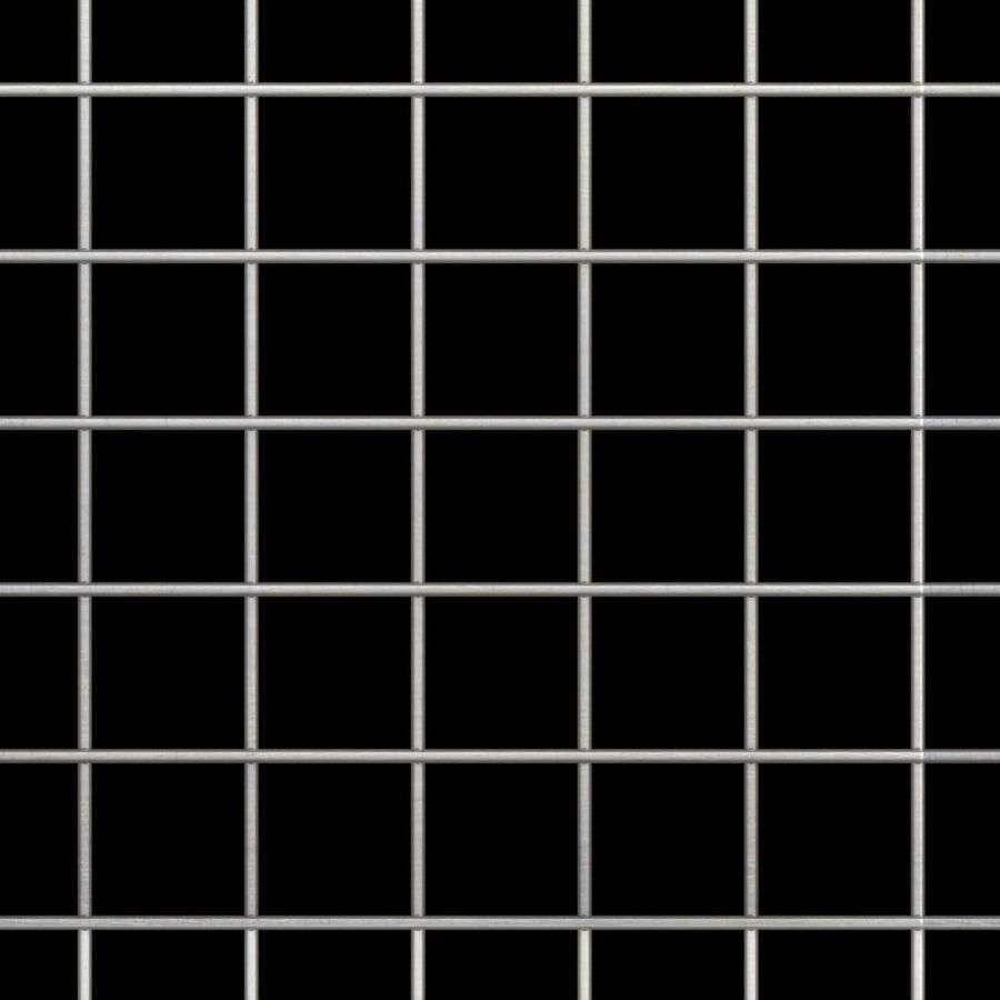 McNICHOLS® Wire Mesh Square, Stainless Steel, Type 304, Welded - Untrimmed, 1 x 1 Mesh (Square), 0.9200" x 0.9200" Opening (Square), 0.080" Thick (14 Gauge) Wire Diameter, 85% Open Area McNICHOLS® Wire Mesh Square, Stainless Steel, Type 304, Welded - Untrimmed, 1 x 1 Mesh (Square), 0.9200" x 0.9200" Opening (Square), 0.080" Thick (14 Gauge) Wire Diameter, 85% Open Area