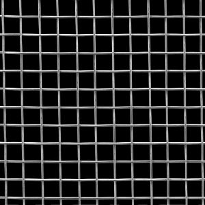 McNICHOLS&reg; Wire Mesh Square, Stainless Steel, Type 304, Woven - Plain Weave, 2 x 2 Mesh (Square), 0.4370" x 0.4370" Opening (Square), 0.063" Thick (16 Gauge) Wire Diameter, 76% Open Area