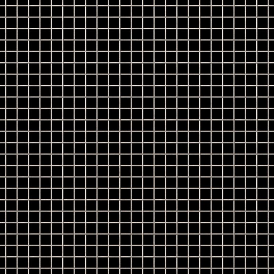 McNICHOLS® Wire Mesh Square, Stainless Steel, Type 304, Woven - Plain Weave, 4 x 4 Mesh (Square), 0.2220" x 0.2220" Opening (Square), 0.028" Thick (22-1/4 Gauge) Wire Diameter, 79% Open Area McNICHOLS® Wire Mesh Square, Stainless Steel, Type 304, Woven - Plain Weave, 4 x 4 Mesh (Square), 0.2220" x 0.2220" Opening (Square), 0.028" Thick (22-1/4 Gauge) Wire Diameter, 79% Open Area