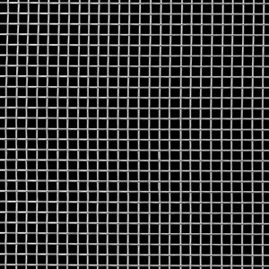 McNICHOLS&reg; Wire Mesh Square, Stainless Steel, Type 304, Woven - Plain Weave, 4 x 4 Mesh (Square), 0.2220" x 0.2220" Opening (Square), 0.028" Thick (22-1/4 Gauge) Wire Diameter, 79% Open Area
