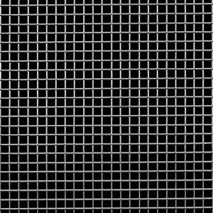 McNICHOLS&reg; Wire Mesh Square, Stainless Steel, Type 304, Welded - Trimmed, 4 x 4 Mesh (Square), 0.2180" x 0.2180" Opening (Square), 0.032" Thick (21 Gauge) Wire Diameter, 76% Open Area
