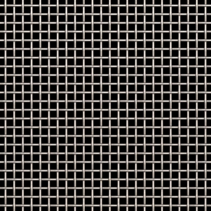 McNICHOLS® Wire Mesh Square, Stainless Steel, Type 304, Woven - Plain Weave, 4 x 4 Mesh (Square), 0.1870" x 0.1870" Opening (Square), 0.063" Thick (16 Gauge) Wire Diameter, 56% Open Area McNICHOLS® Wire Mesh Square, Stainless Steel, Type 304, Woven - Plain Weave, 4 x 4 Mesh (Square), 0.1870" x 0.1870" Opening (Square), 0.063" Thick (16 Gauge) Wire Diameter, 56% Open Area