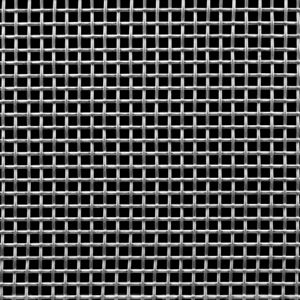 McNICHOLS&reg; Wire Mesh Square, Stainless Steel, Type 304, Woven - Plain Weave, 4 x 4 Mesh (Square), 0.1870" x 0.1870" Opening (Square), 0.063" Thick (16 Gauge) Wire Diameter, 56% Open Area