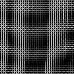 McNICHOLS&reg; Wire Mesh Square, Stainless Steel, Type 304, Woven - Plain Weave, 5 x 5 Mesh (Square), 0.1590" x 0.1590" Opening (Square), 0.041" Thick (19 Gauge) Wire Diameter, 63% Open Area