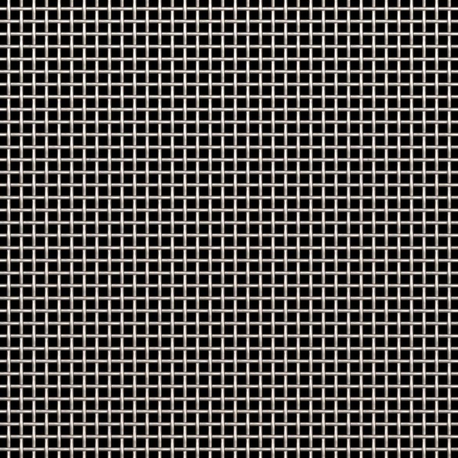 McNICHOLS® Wire Mesh Square, Stainless Steel, Type 304, Woven - Plain Weave, 6 x 6 Mesh (Square), 0.1197" x 0.1197" Opening (Square), 0.047" Thick (18 Gauge) Wire Diameter, 52% Open Area McNICHOLS® Wire Mesh Square, Stainless Steel, Type 304, Woven - Plain Weave, 6 x 6 Mesh (Square), 0.1197" x 0.1197" Opening (Square), 0.047" Thick (18 Gauge) Wire Diameter, 52% Open Area