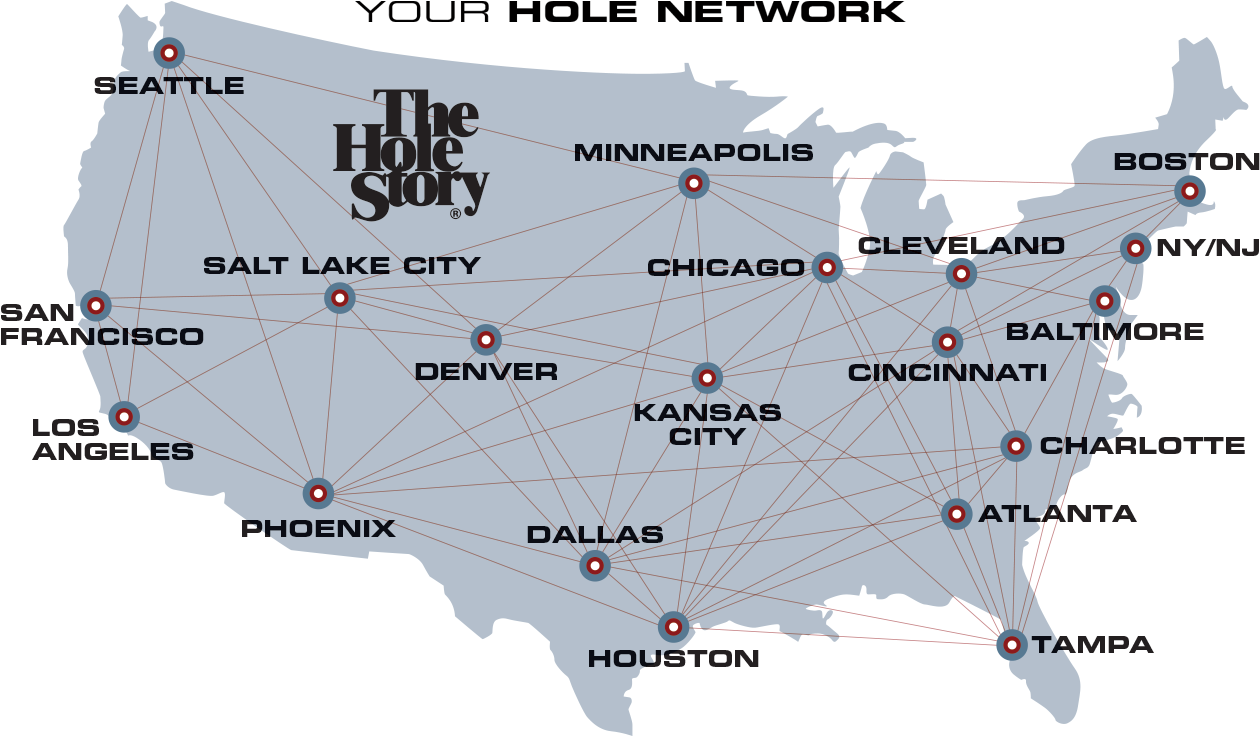 Hole Network Map