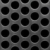 Type 3003-H14 6 x 12 1/16 Thick 1/8 Round Hole Perforated Aluminum Sheet 